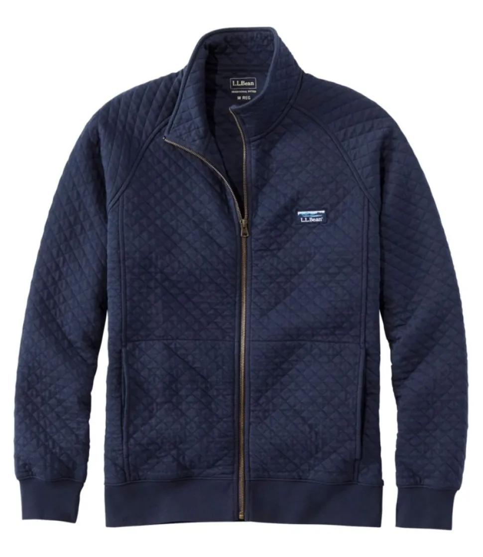 Shop L.L.Bean "Men's Quilted Sweatshirt, Full-Zip"
