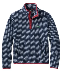 Cheap L.L.Bean "Men's Sweater Fleece Pullover, Print"