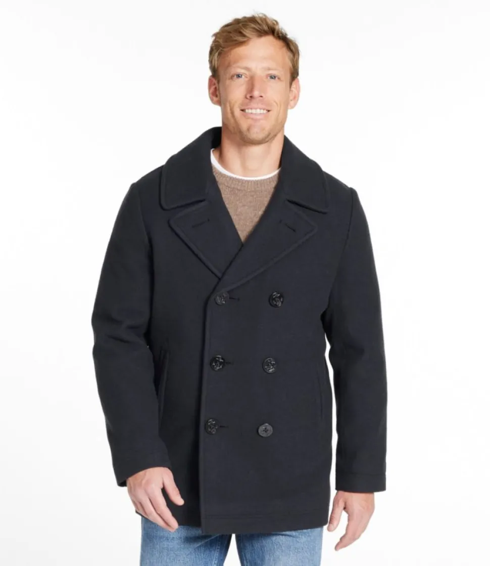 Best Sale L.L.Bean "Men's Wool Peacoat"