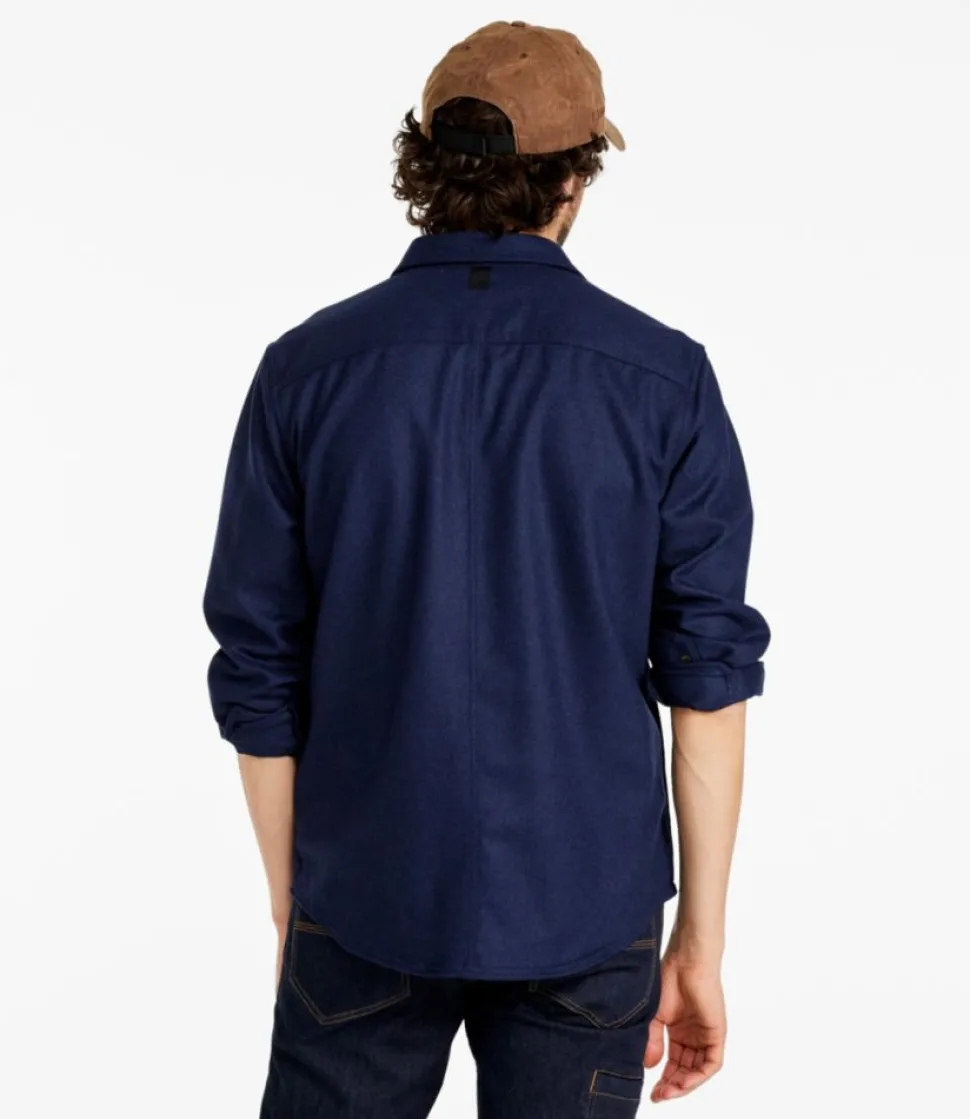 New L.L.Bean "Men's Maine Guide Wool Field Shirt"