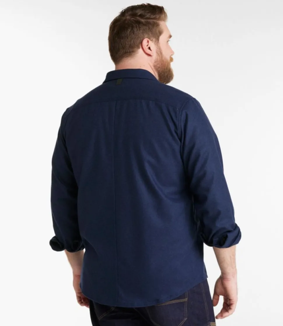 New L.L.Bean "Men's Maine Guide Wool Field Shirt"