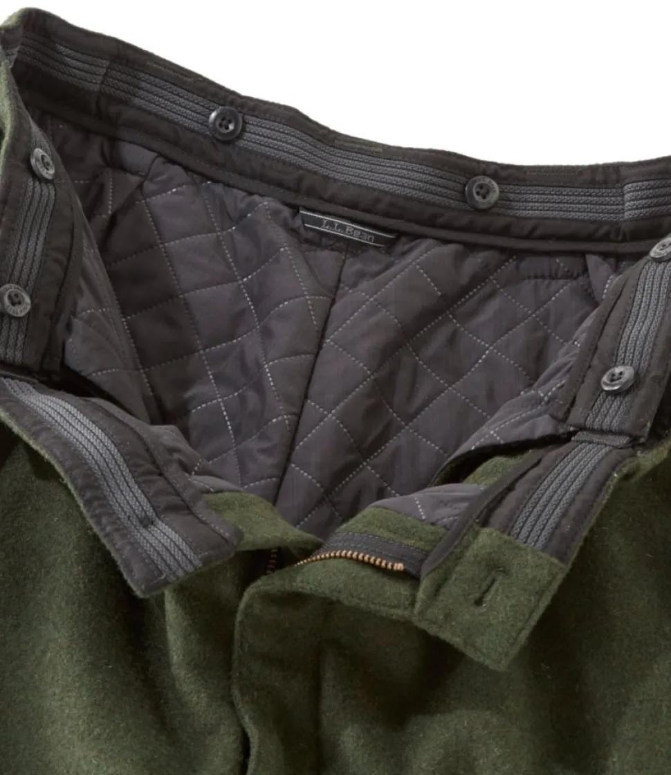 Outlet L.L.Bean "Men's Maine Guide Wool Pants with PrimaLoft" Loden