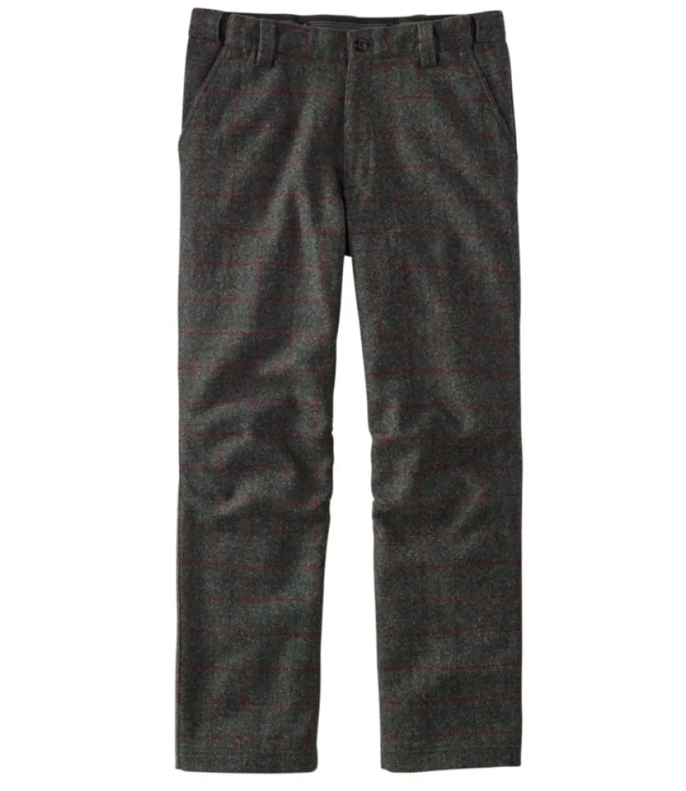 Best L.L.Bean "Men's Maine Guide Wool Pant, Plaid" Malone