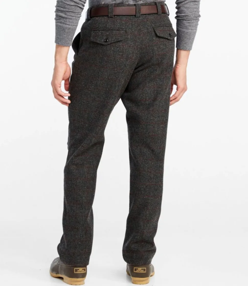Best L.L.Bean "Men's Maine Guide Wool Pant, Plaid" Malone