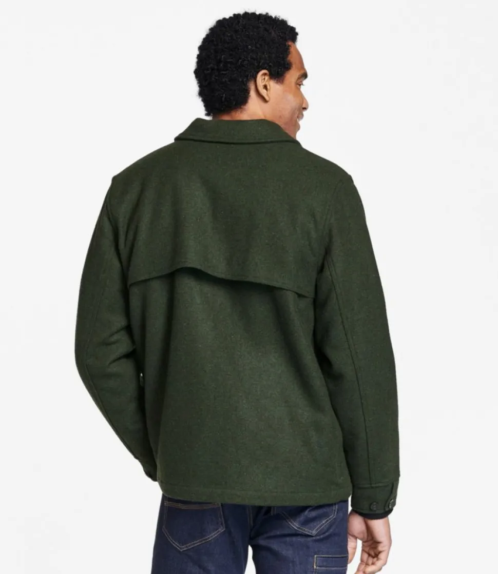 Store L.L.Bean "Men's Maine Guide Zip-Front Jac-Shirt with PrimaLoft" Loden