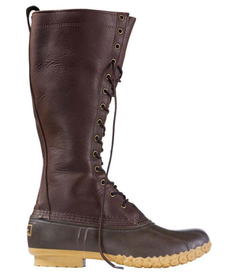 Cheap L.L.Bean "Men's Maine Hunting Shoes, 16"" Brown/Brown