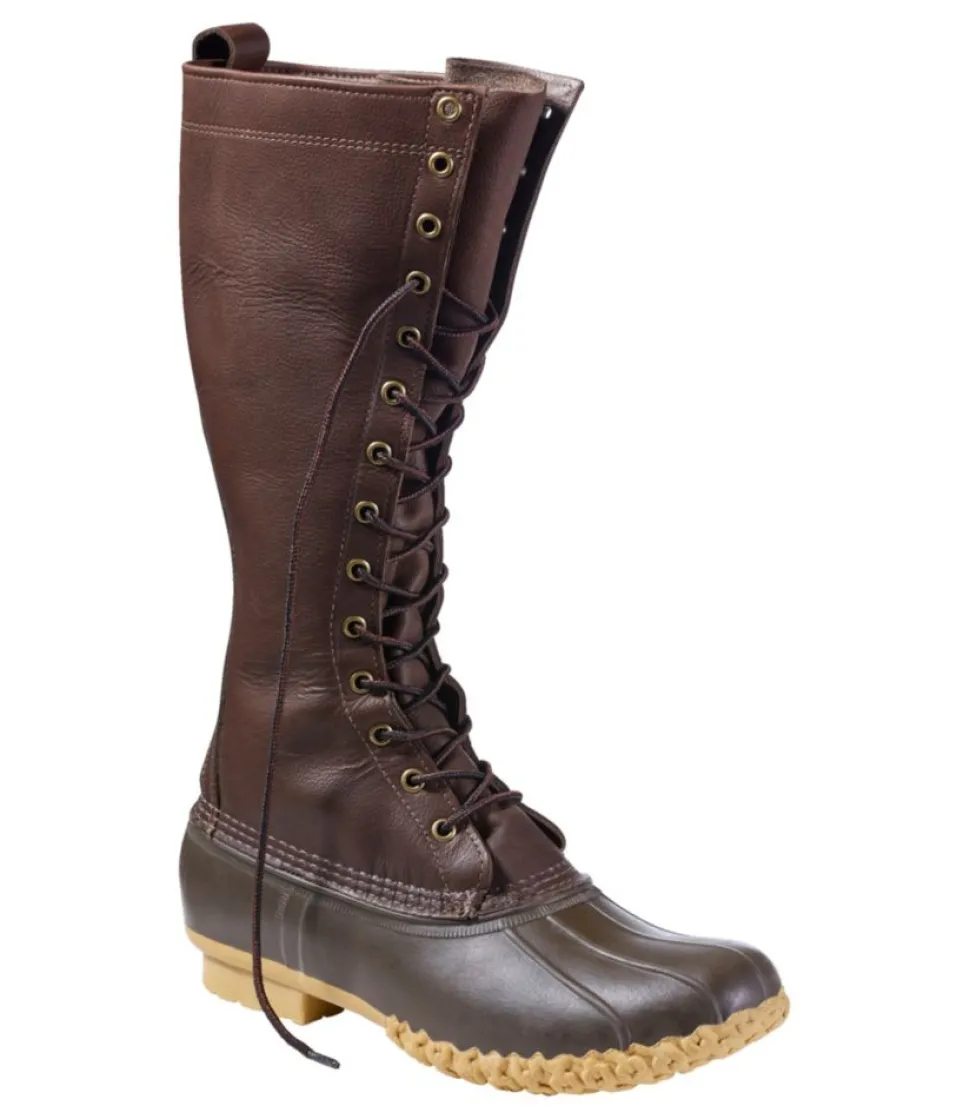 Cheap L.L.Bean "Men's Maine Hunting Shoes, 16"" Brown/Brown