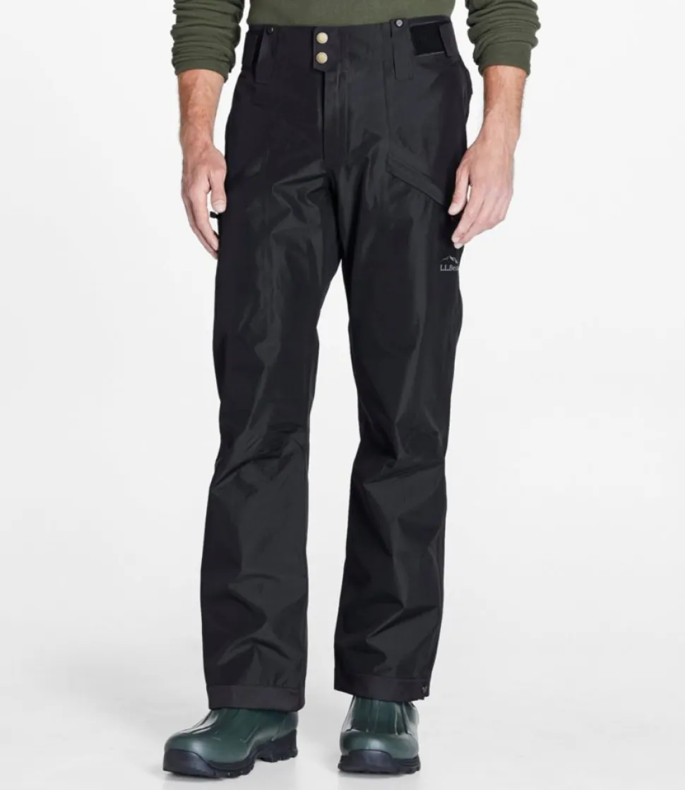 Shop L.L.Bean "Men's Maine Warden GORE-TEX Pants" Black