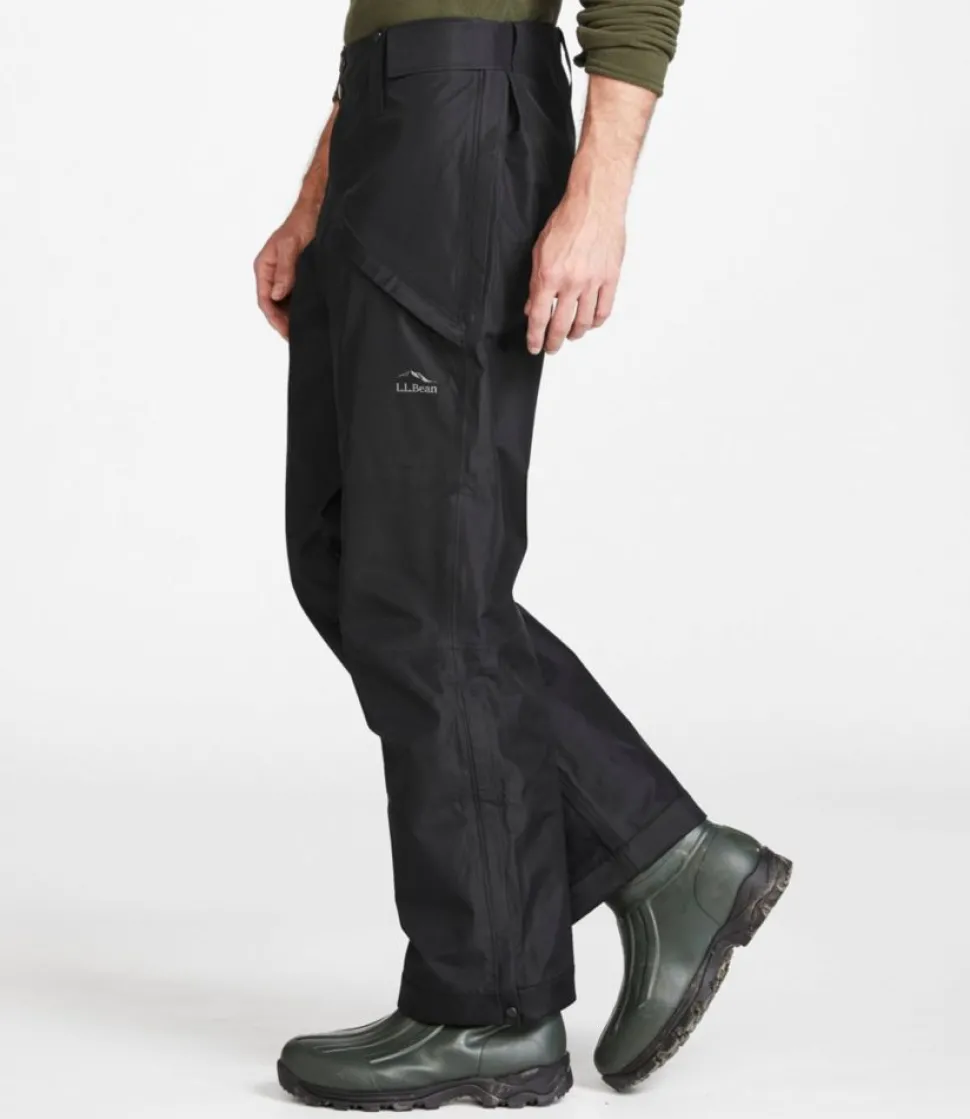 Shop L.L.Bean "Men's Maine Warden GORE-TEX Pants" Black