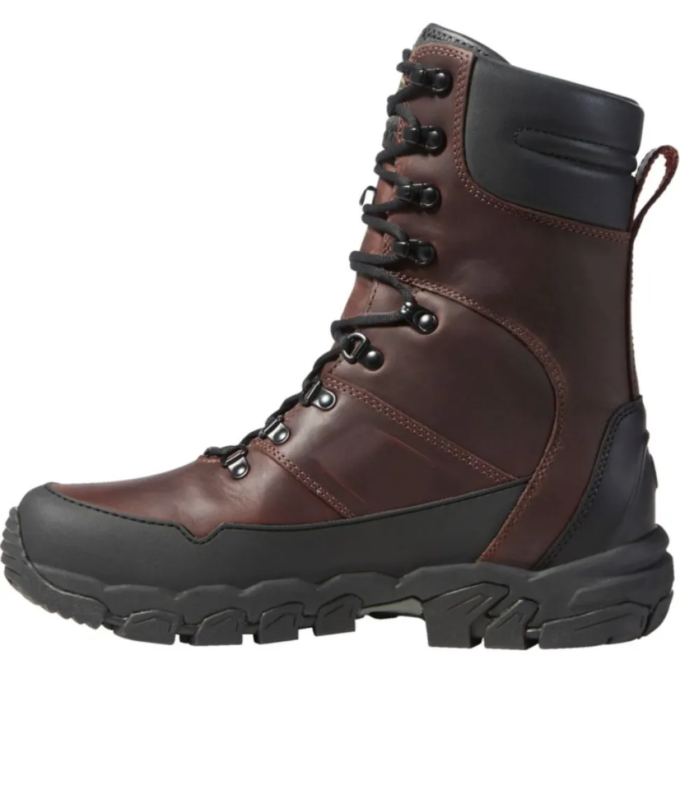 New L.L.Bean "Men's Maine Warden's Field Boot" DeepestBrown