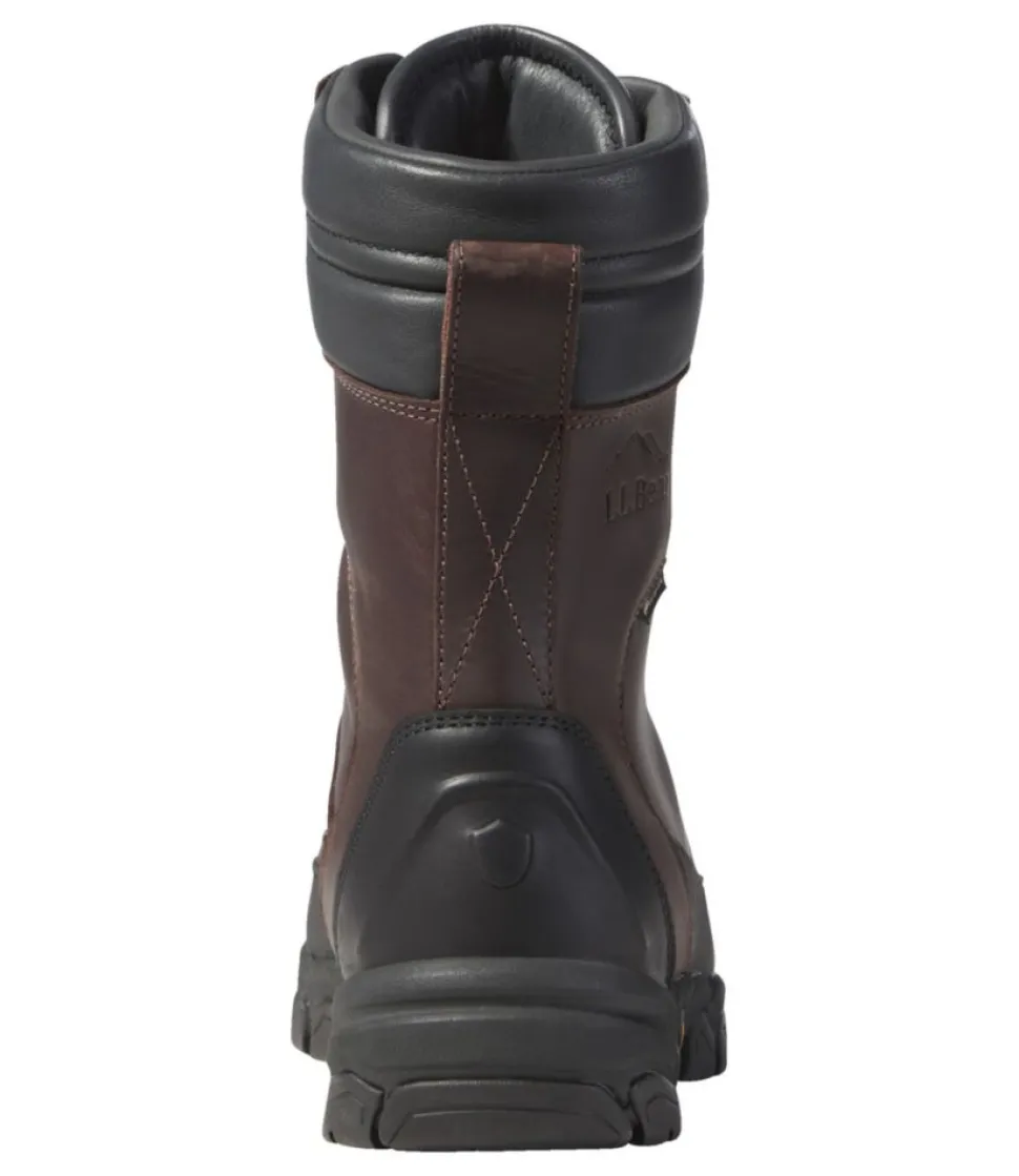 New L.L.Bean "Men's Maine Warden's Field Boot" DeepestBrown