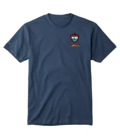 New L.L.Bean "Men's MIF&W Tee, Short-Sleeve Brook Trout" Indigo