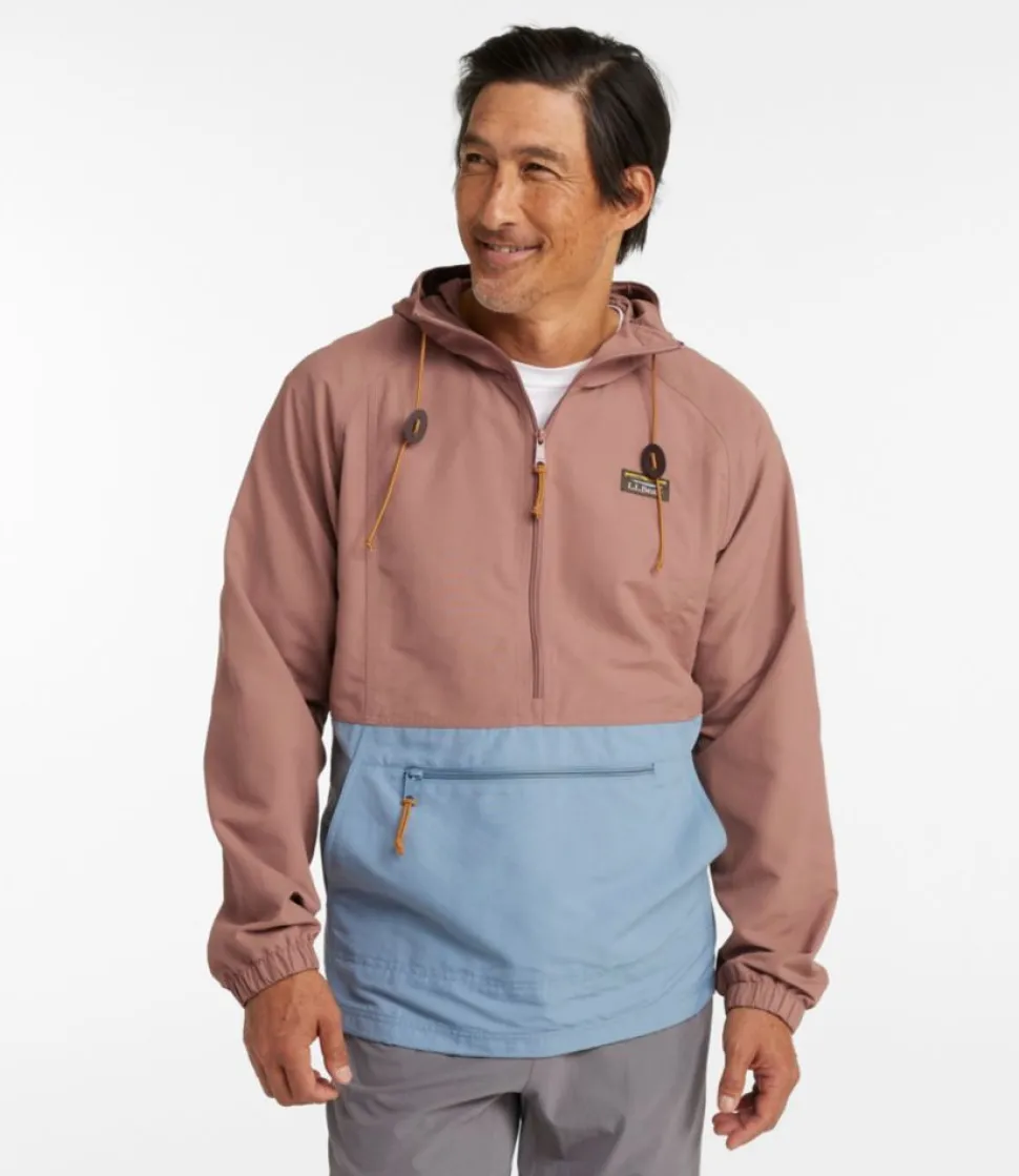 Fashion L.L.Bean "Men's Mountain Classic Anorak, Colorblock"