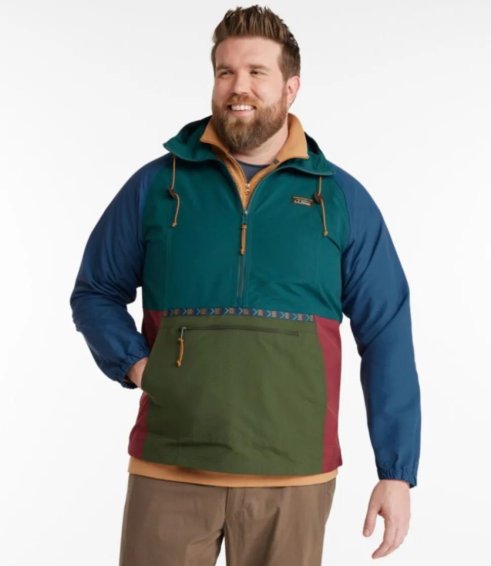 Outlet L.L.Bean "Men's Mountain Classic Anorak, Multi-Color"
