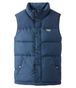 Hot L.L.Bean "Men's Mountain Classic Down Vest" NauticalNavy