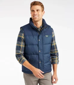 Hot L.L.Bean "Men's Mountain Classic Down Vest" NauticalNavy