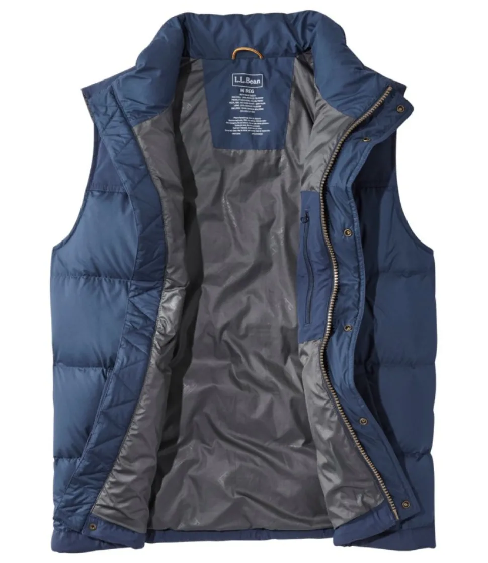 Hot L.L.Bean "Men's Mountain Classic Down Vest" NauticalNavy