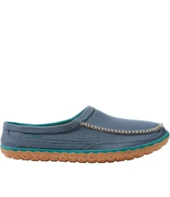 Outlet L.L.Bean "Men's Mountain Slipper Scuffs, Canvas" RangeleyBlue
