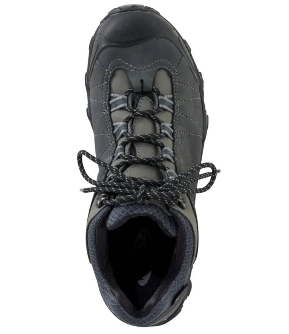 Sale L.L.Bean "Men's Oboz Bridger Low B-Dry Hiking Shoes" DarkShadow