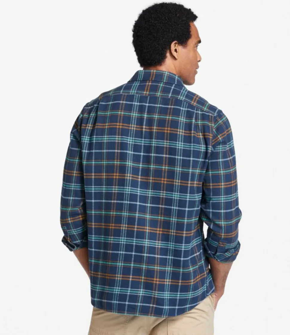 Cheap L.L.Bean "Men's Organic Flannel Shirt, Slightly Fitted"
