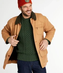 Best L.L.Bean "Men's Original Field Coat with Wool/Nylon Liner"