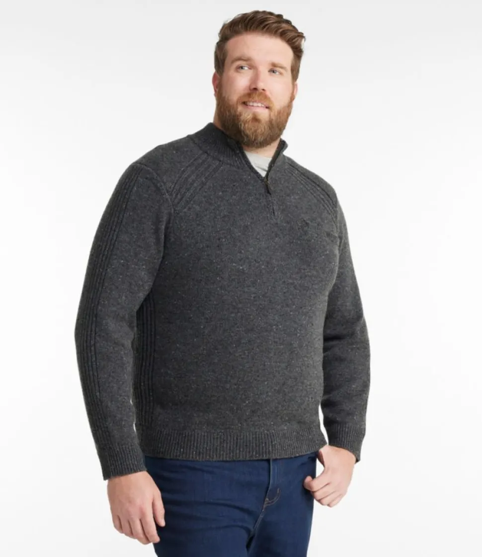 Shop L.L.Bean "Men's Rangeley Merino Sweater, Quarter-Zip"