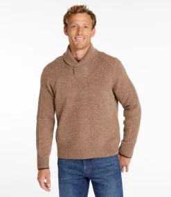 Hot L.L.Bean "Men's Rangeley Merino Sweater, Shawl-Collar"