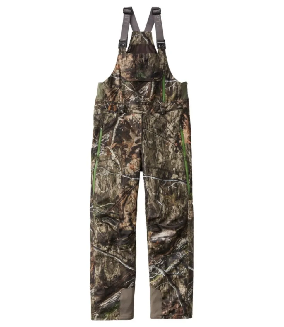 Outlet L.L.Bean "Men's Ridge Runner Insulated Storm Bibs" MossyOakCountryDNA