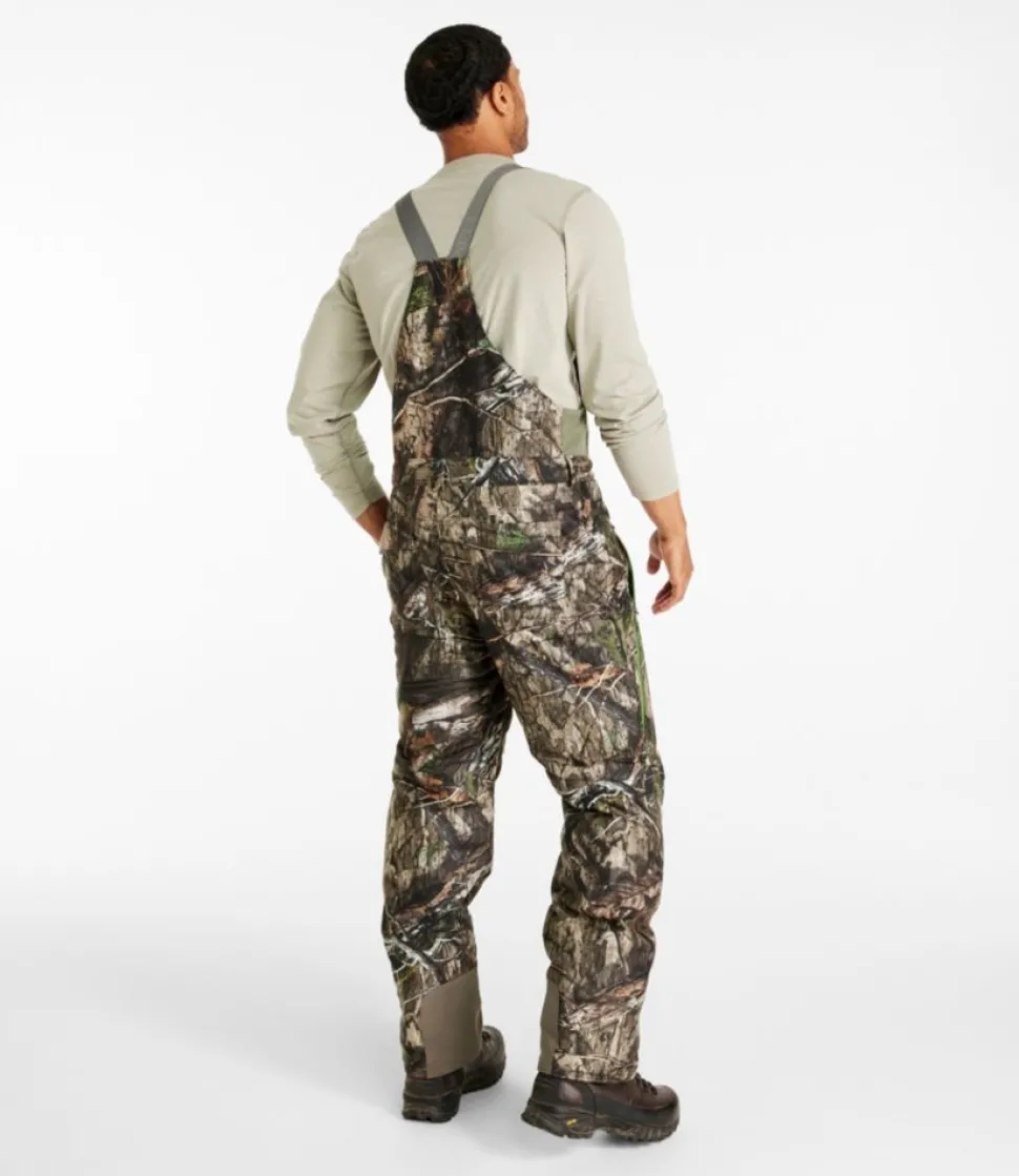 Outlet L.L.Bean "Men's Ridge Runner Insulated Storm Bibs" MossyOakCountryDNA