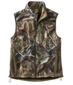 Hot L.L.Bean "Men's Ridge Runner Soft-Shell Vest, Camo" MossyOakCountryDNA