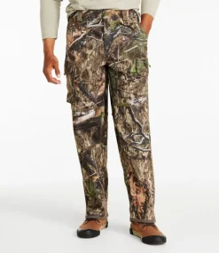 Cheap L.L.Bean "Men's Ridge Runner Soft-Shell Hunting Pants, Camo" MossyOakCountryDNA
