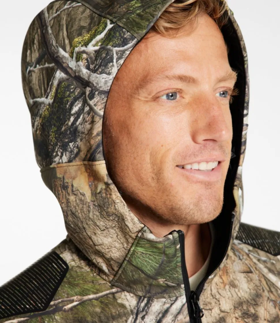 Clearance L.L.Bean "Men's Ridge Runner Softshell Jacket, Camo" MossyOakCountryDNA