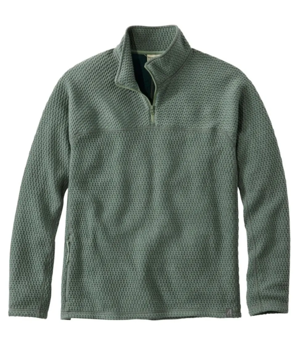 Hot L.L.Bean "Men's Ridgeknit Pullover, Quarter-Zip"