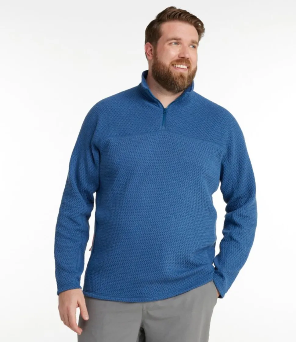 Hot L.L.Bean "Men's Ridgeknit Pullover, Quarter-Zip"
