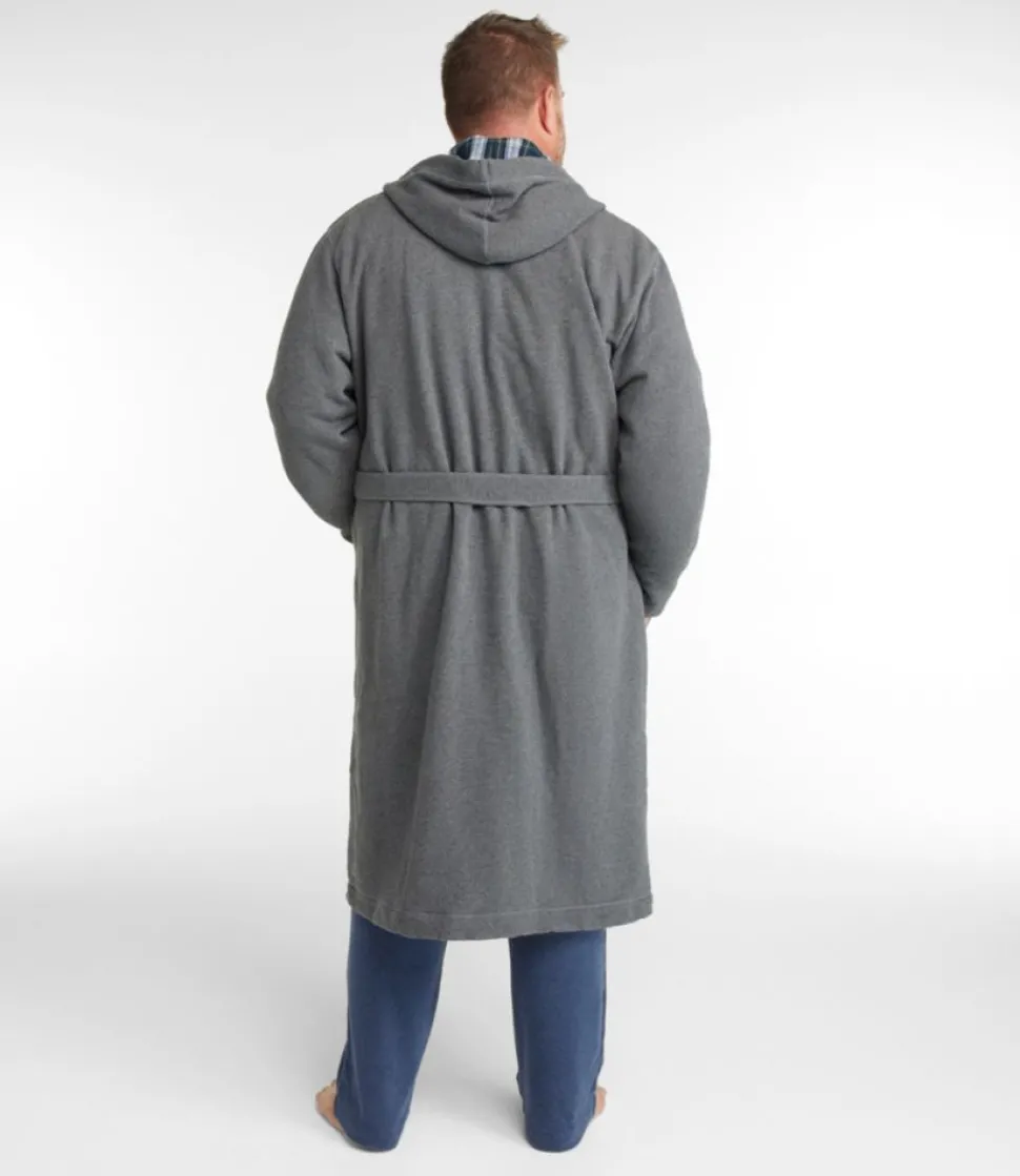 Flash Sale L.L.Bean "Men's Rugby Robe, Flannel-Lined, Hooded"