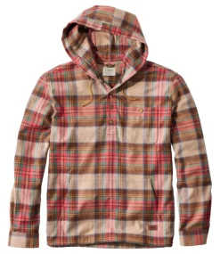 Sale L.L.Bean "Men's Scotch Plaid Flannel Shirt, Anorak, Traditional Fit"