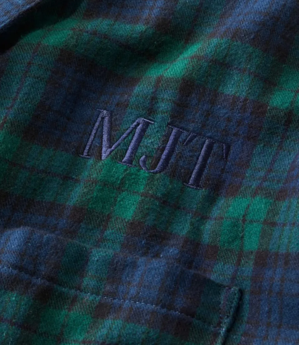 Sale L.L.Bean "Men's Scotch Plaid Flannel Robe"