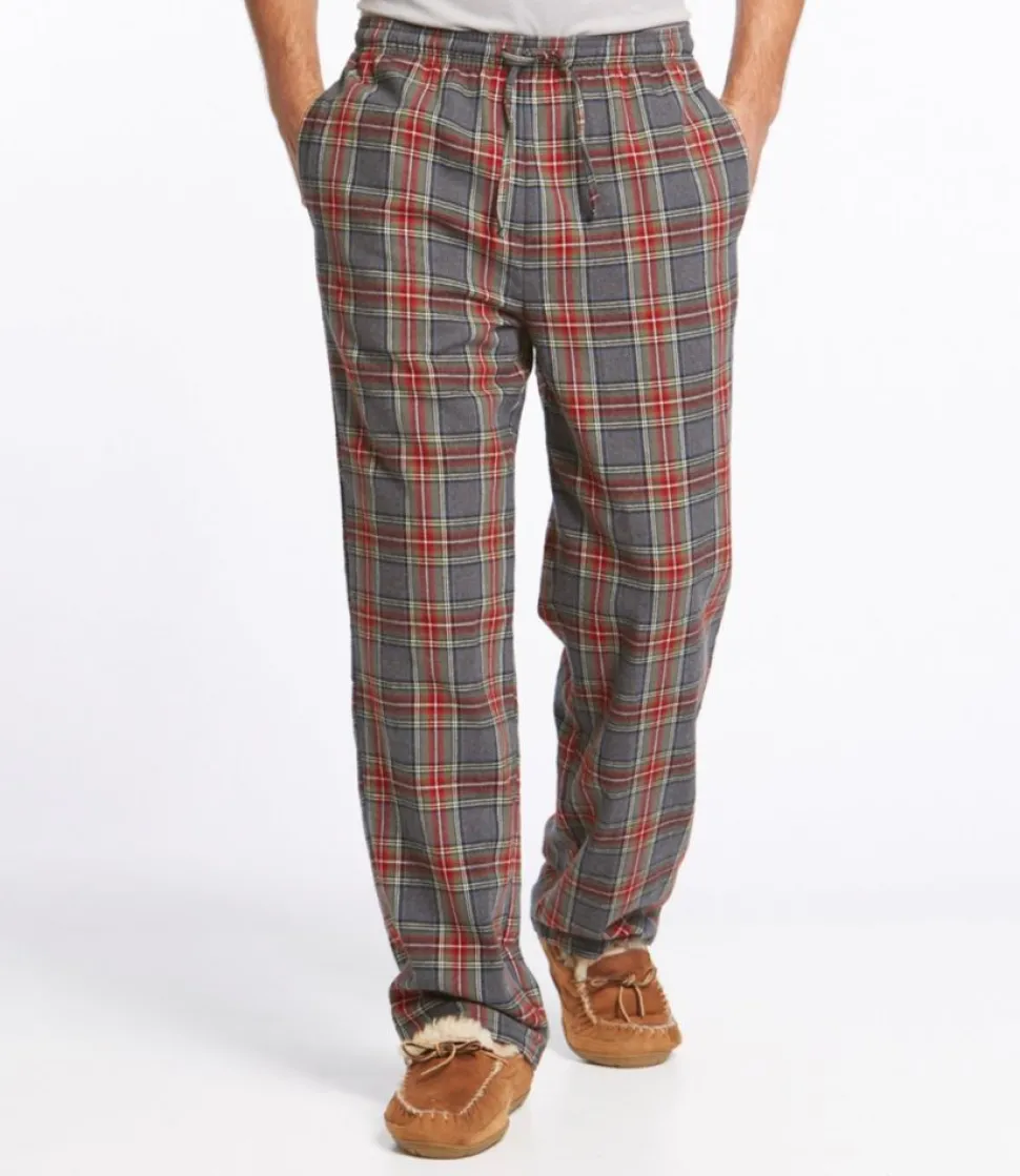 Discount L.L.Bean "Men's Scotch Plaid Flannel Sleep Pants"