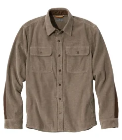 Hot L.L.Bean "Men's Signature Cord Workshirt" FossilBrown