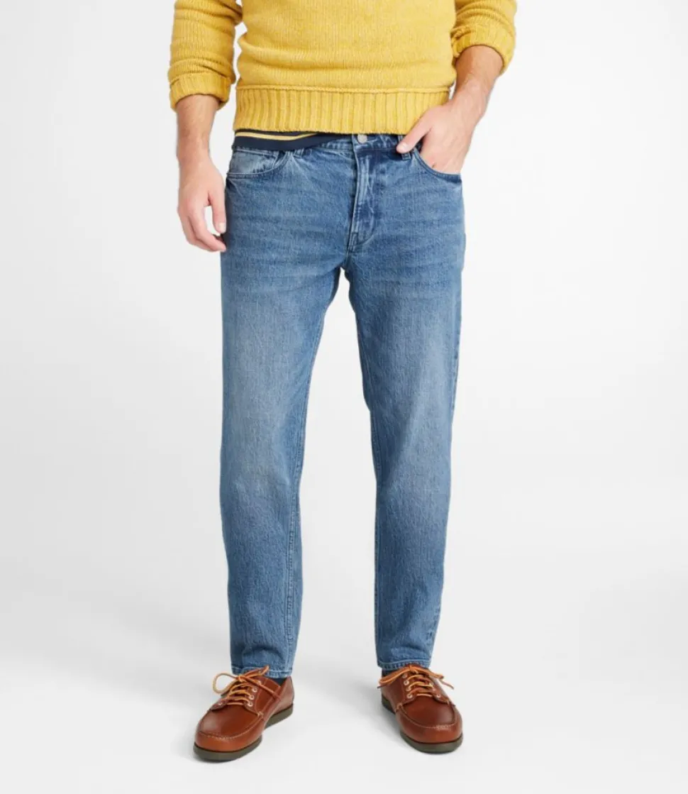 Shop L.L.Bean "Men's Signature Heritage Denim, Classic Fit, Tapered Leg"