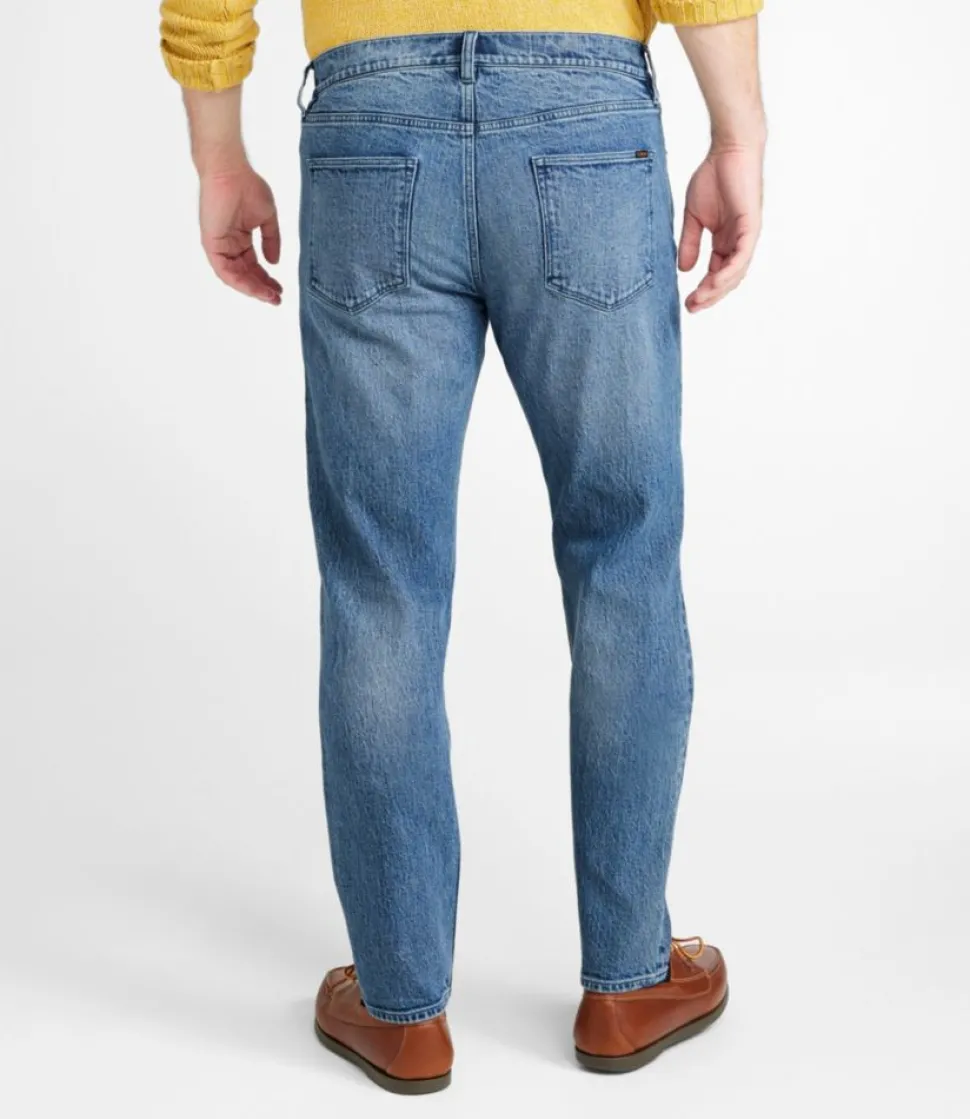 Shop L.L.Bean "Men's Signature Heritage Denim, Classic Fit, Tapered Leg"