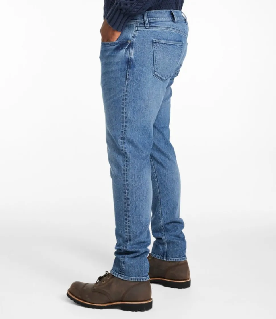 Shop L.L.Bean "Men's Signature Heritage Denim, Classic Fit, Tapered Leg"