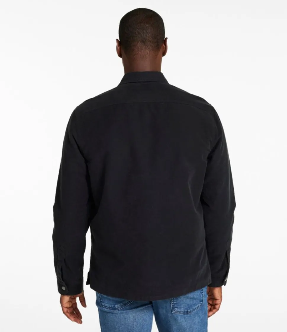 Cheap L.L.Bean "Men's Signature Heritage Moleskin Shirt Jac"