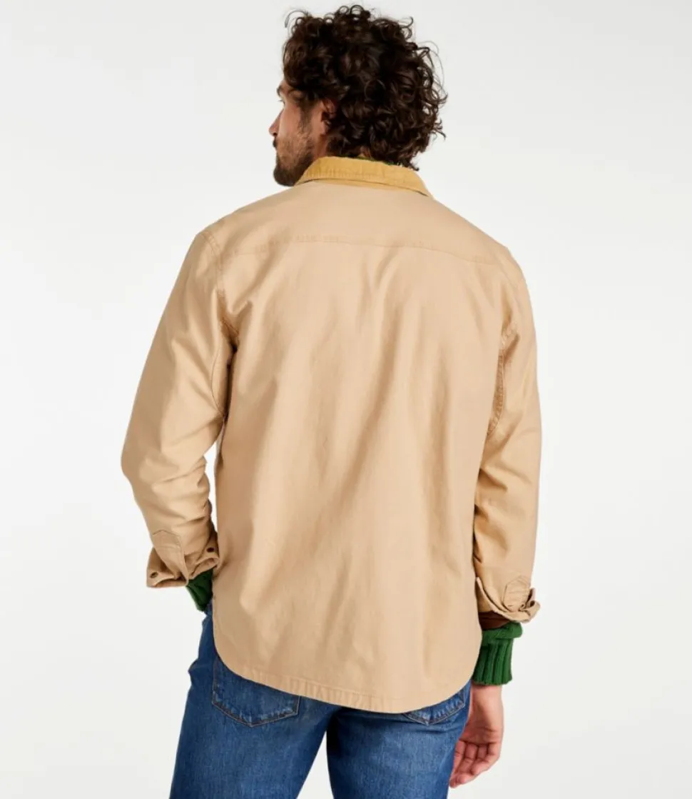 Store L.L.Bean "Men's Signature Lined Canvas Shirt Jac" LightHickory