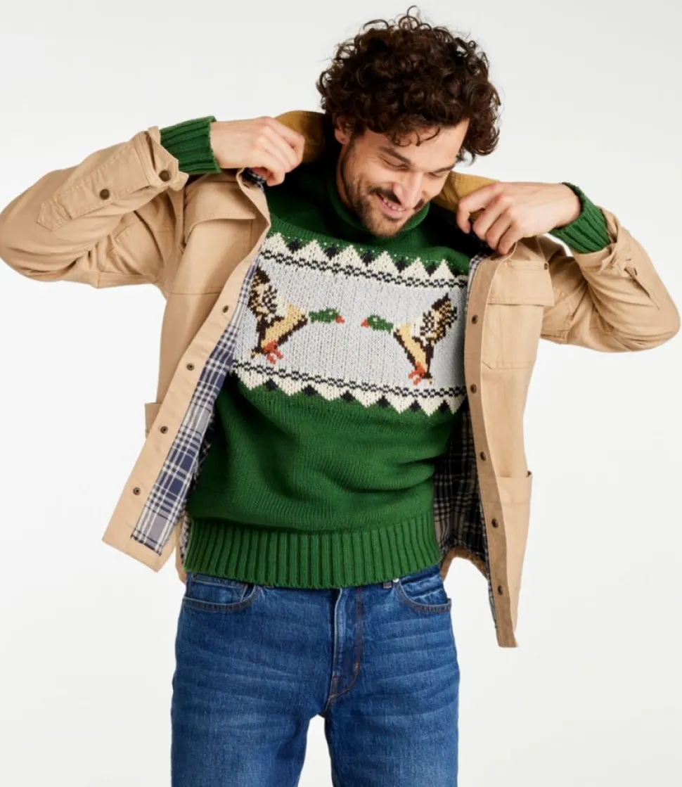 Store L.L.Bean "Men's Signature Lined Canvas Shirt Jac" LightHickory