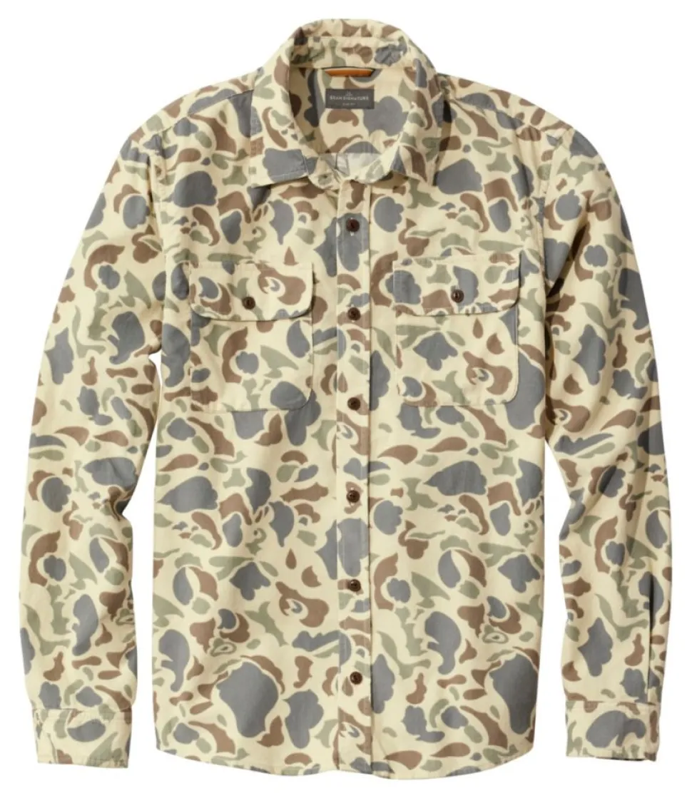 Fashion L.L.Bean "Men's Signature Microwale Corduroy Shirt"
