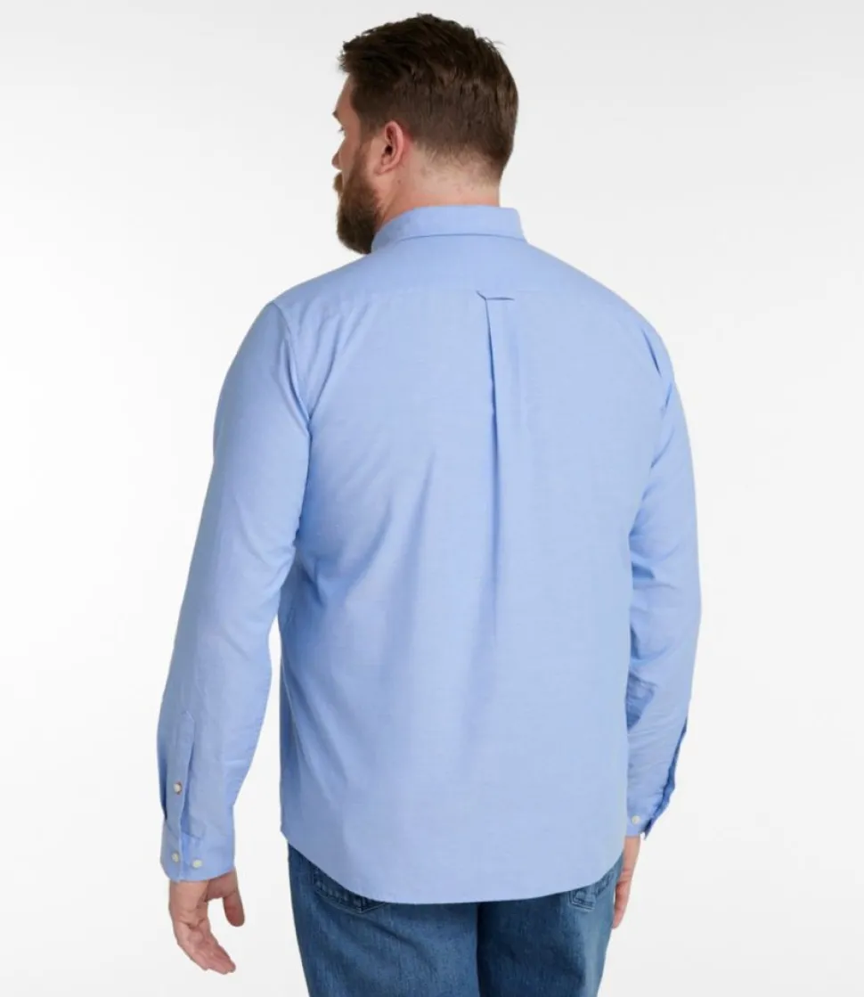 Cheap L.L.Bean "Men's Signature Premium Pima Cotton Oxford Shirt, Long-Sleeve"