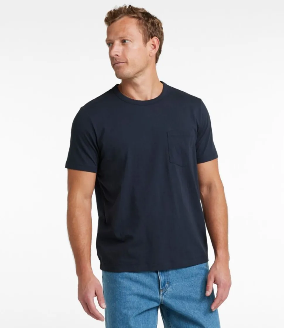 Sale L.L.Bean "Men's Signature Stonecoast Tee, Short-Sleeve"