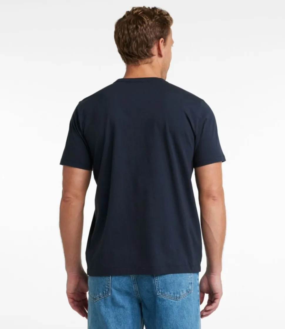 Sale L.L.Bean "Men's Signature Stonecoast Tee, Short-Sleeve"