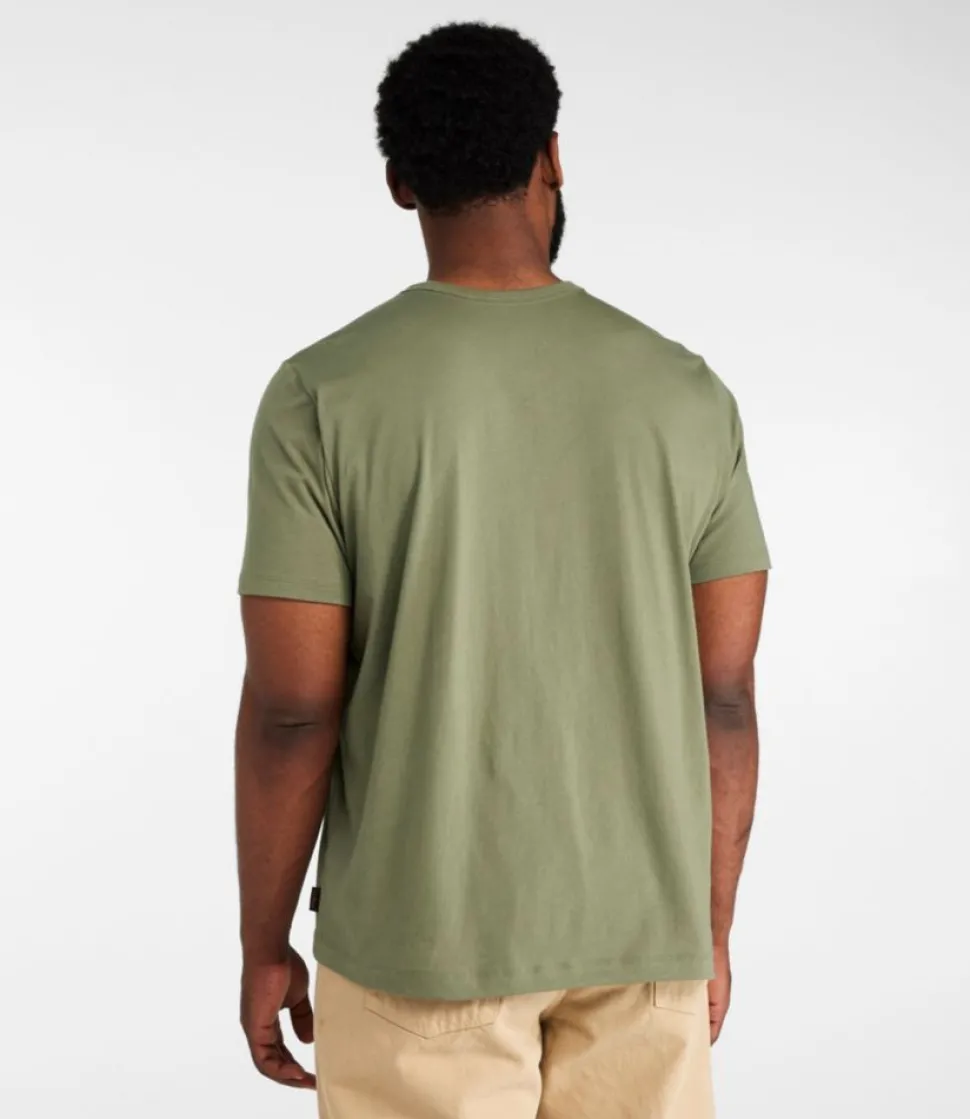 Sale L.L.Bean "Men's Signature Stonecoast Tee, Short-Sleeve"